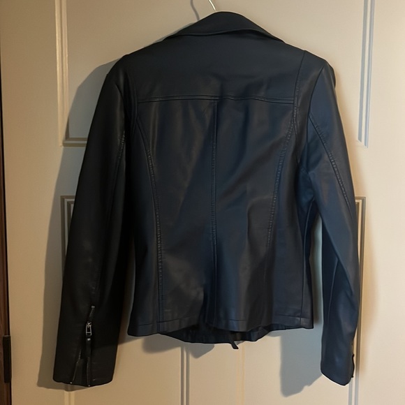 Max Studio faux leather moto jacket - Picture 4 of 7